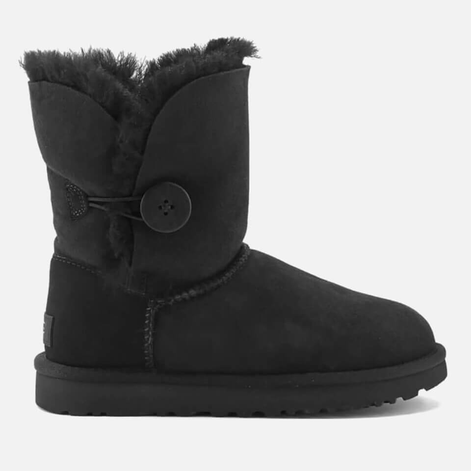 UGG Women's Bailey Button II Sheepskin Boots - Black