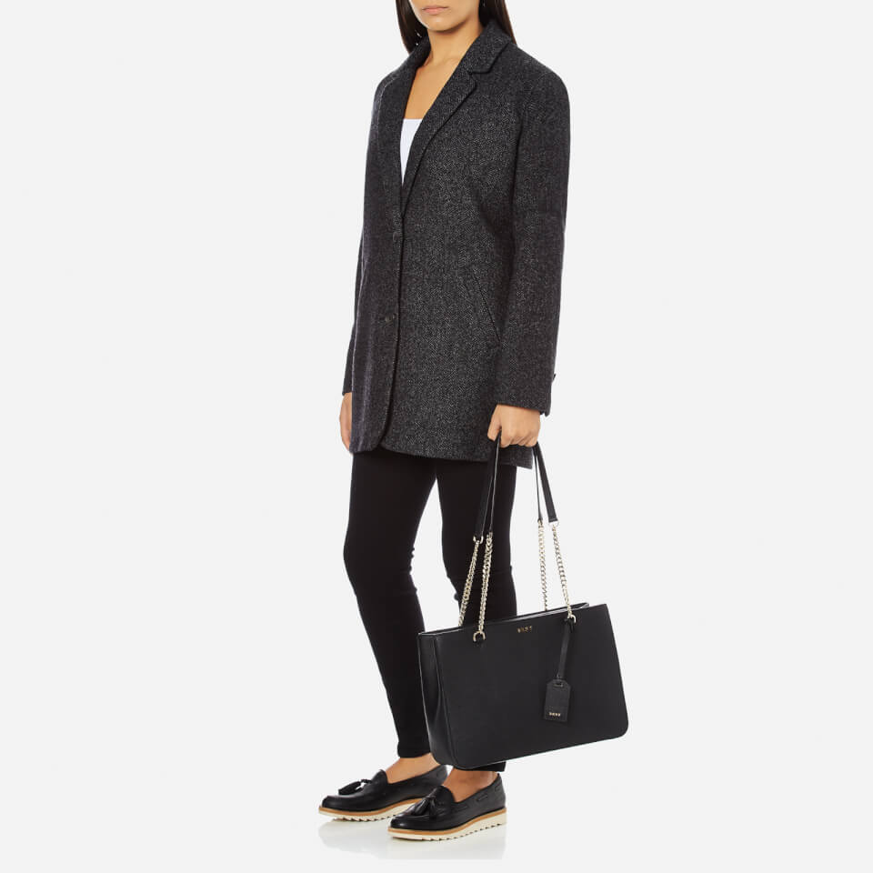 DKNY Women's Bryant Park Shopper Tote Bag - Black