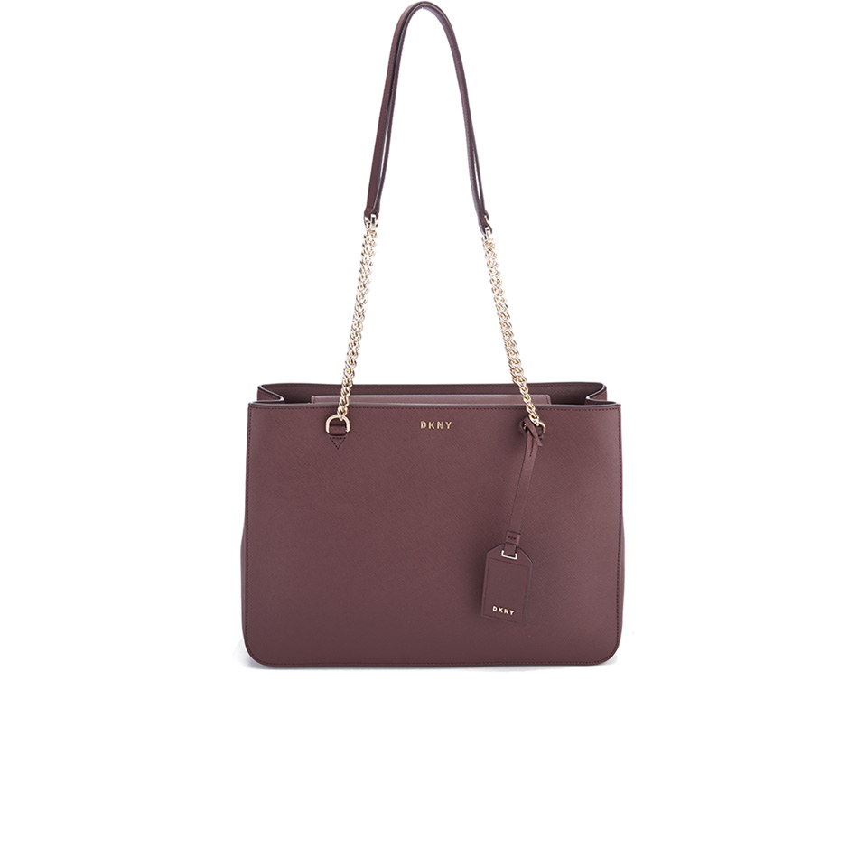 DKNY Women s Bryant Park Shopper Tote Bag Oxblood Coggles