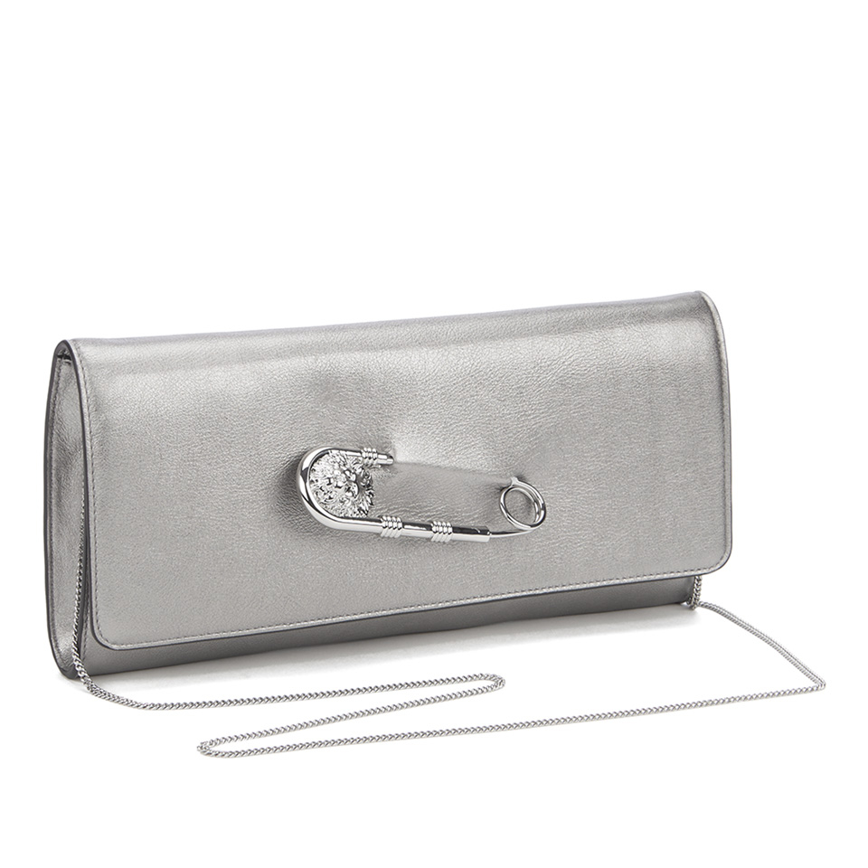 Versus Versace Women's Clutch Bag - Dark Silver/Silver