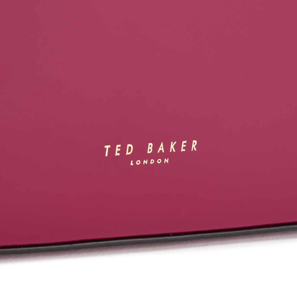 Ted Baker Women's Jalie Geometric Bow Shopper Tote - Oxblood