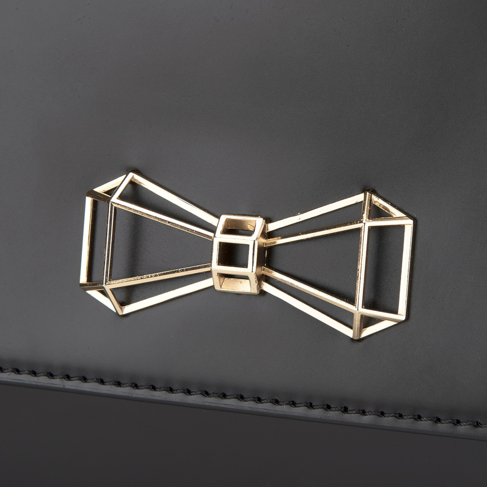 Ted Baker Women's Gerri Geometric Bow Top Handle Bag - Black
