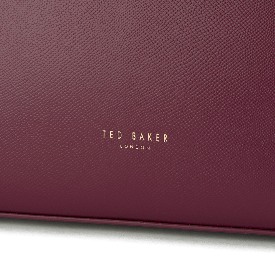 Ted Baker Women's Jailee Printed Lining Shopper Tote Bag - Grape