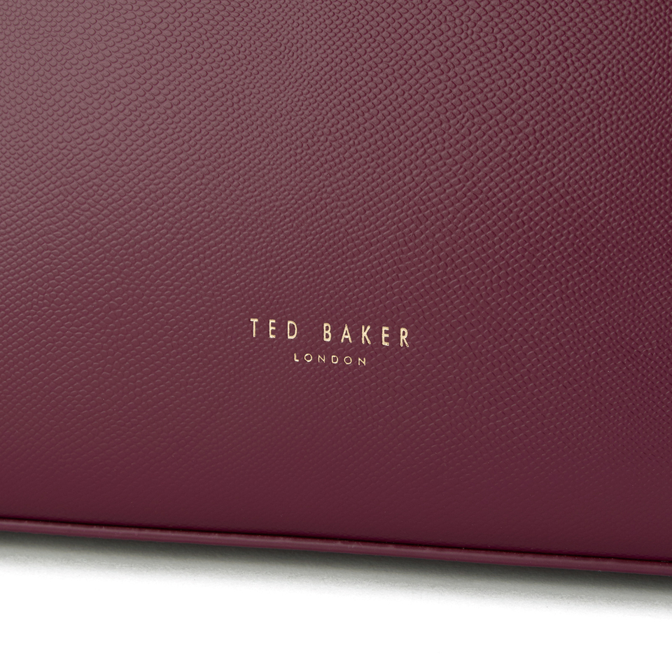 Ted Baker Women's Jailee Printed Lining Shopper Tote Bag - Grape