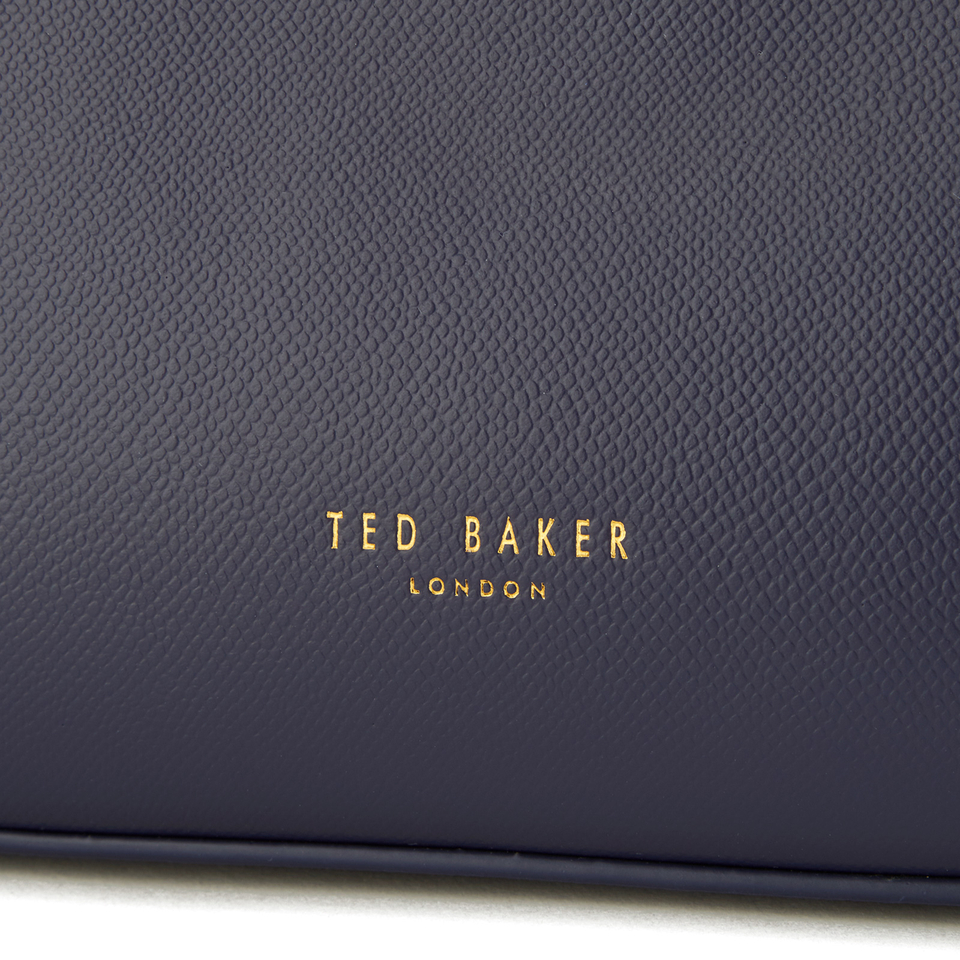 Ted Baker Women's Joriana Printed Lining Small Shopper Tote Bag - Dark Blue