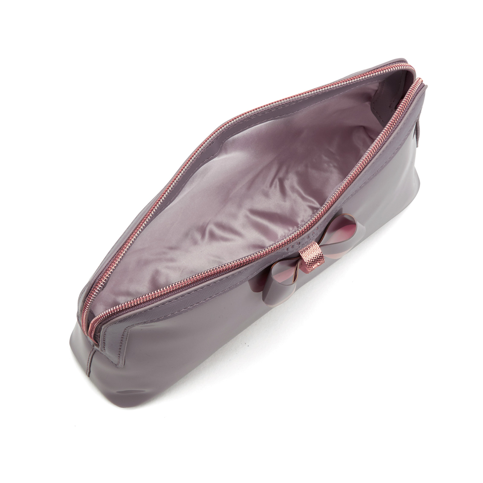 Ted Baker Women's Madlynn Bow Large Wash Bag - Mid Purple