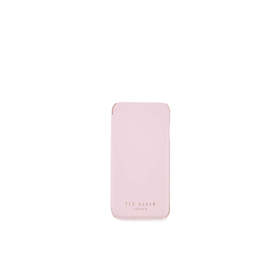 Ted Baker Women's Shannon iPhone 6 Folded Case with Mirror - Nude Pink