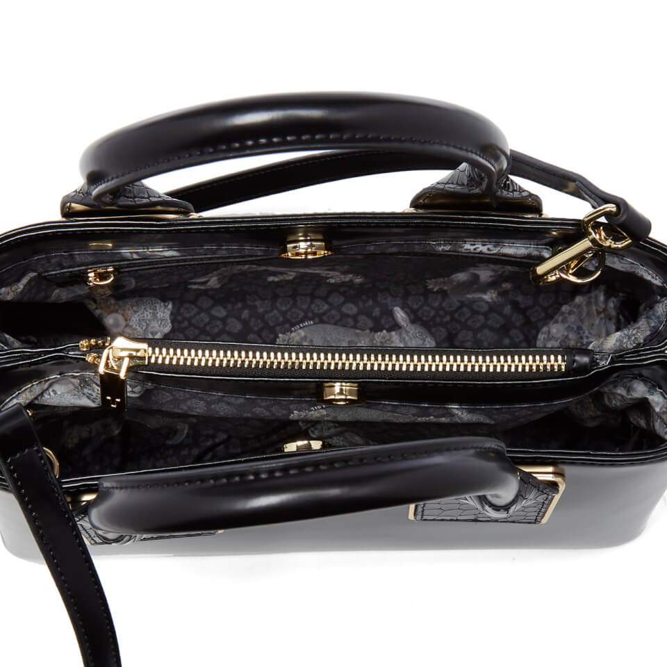 Ted Baker Women's Lolita Exotic Handle Tote Bag - Black