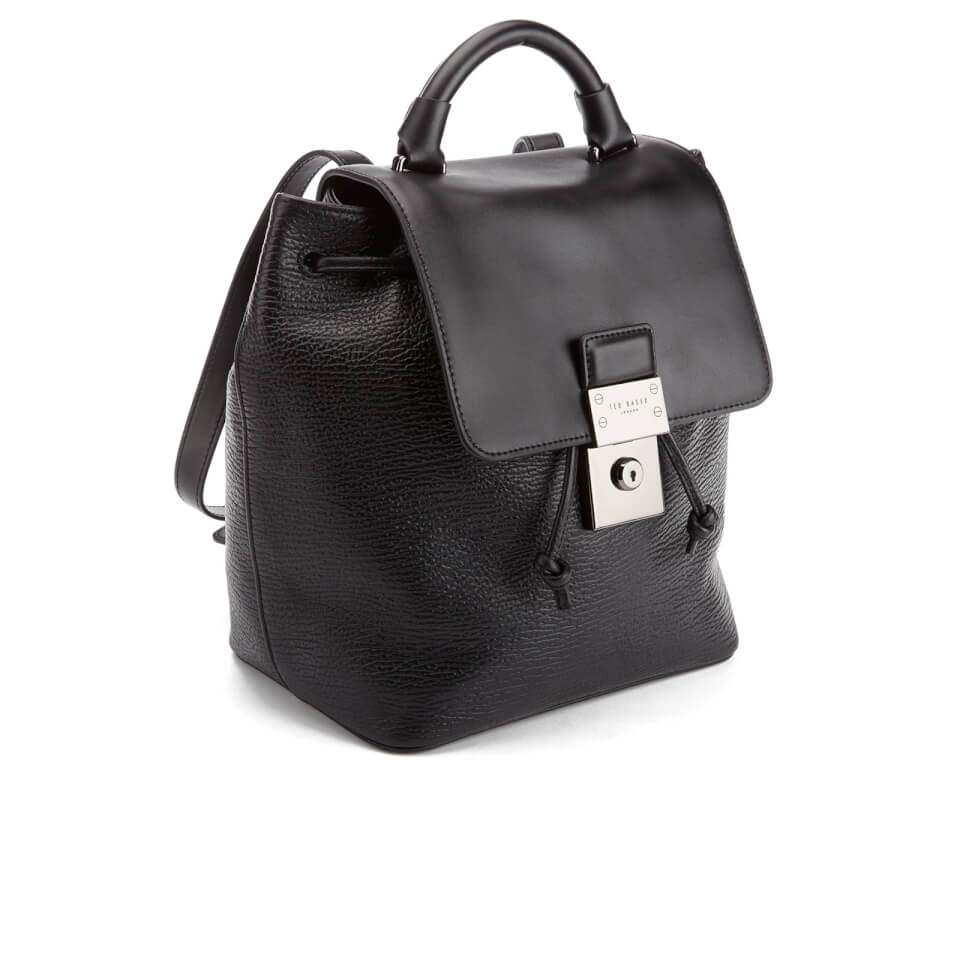 Ted Baker Women's Malin Luggage Lock Detail Backpack - Black
