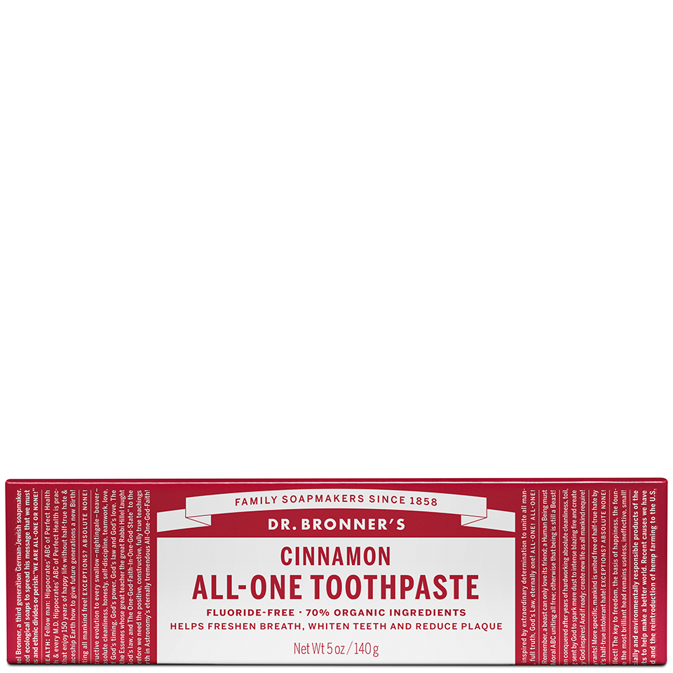 Dr. Bronner's All-One Toothpaste - Cinnamon 140g