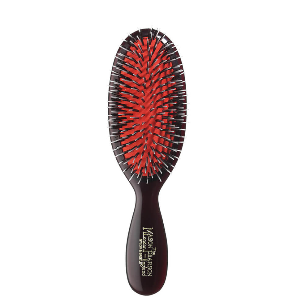 Mason Pearson Pocket Bristle and Nylon Brush BN4 Dark