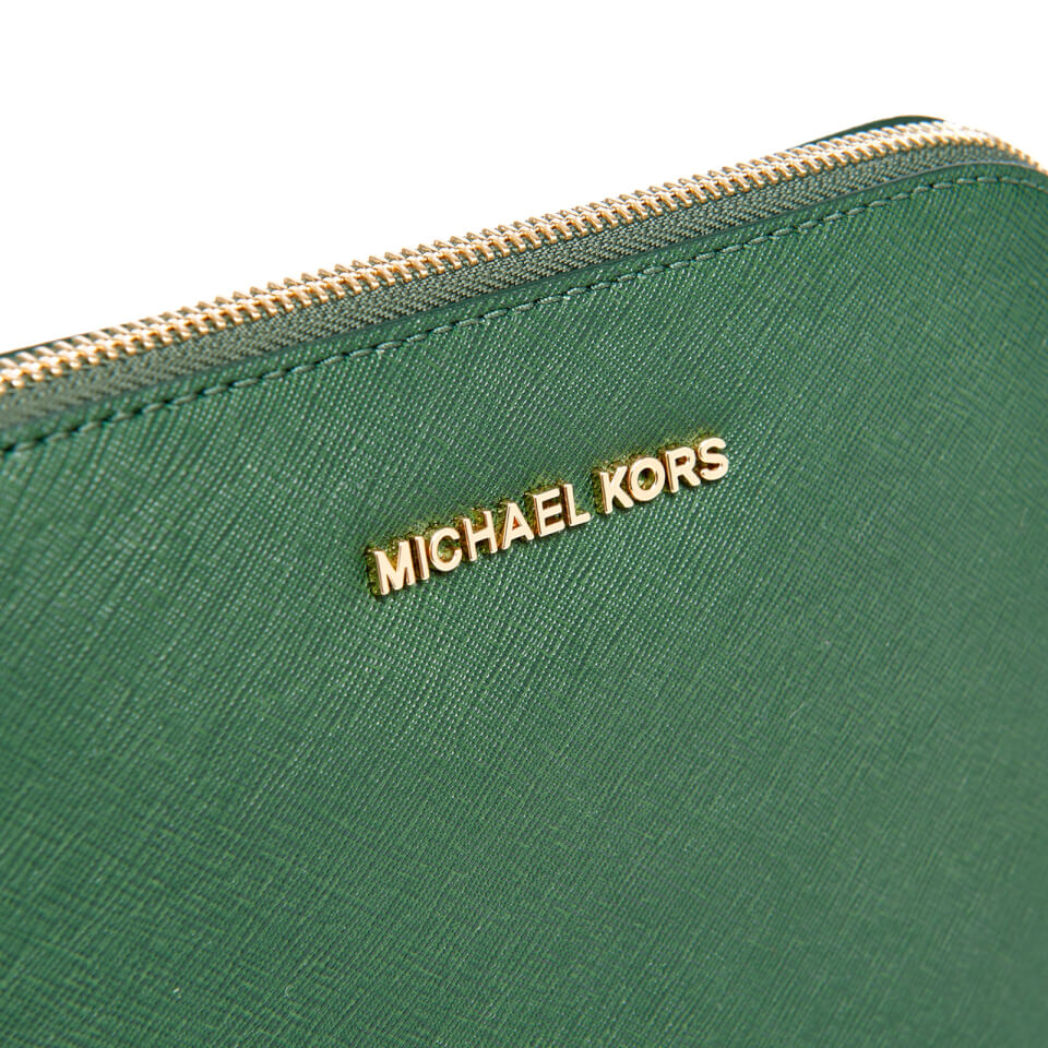 MICHAEL MICHAEL KORS Women's Cindy Large Dome Cross Body Bag - Moss