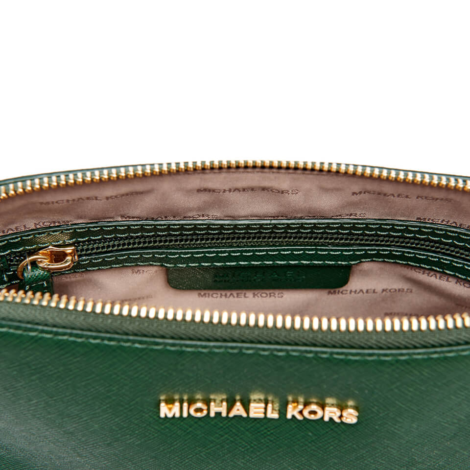 MICHAEL MICHAEL KORS Women's Cindy Large Dome Cross Body Bag - Moss