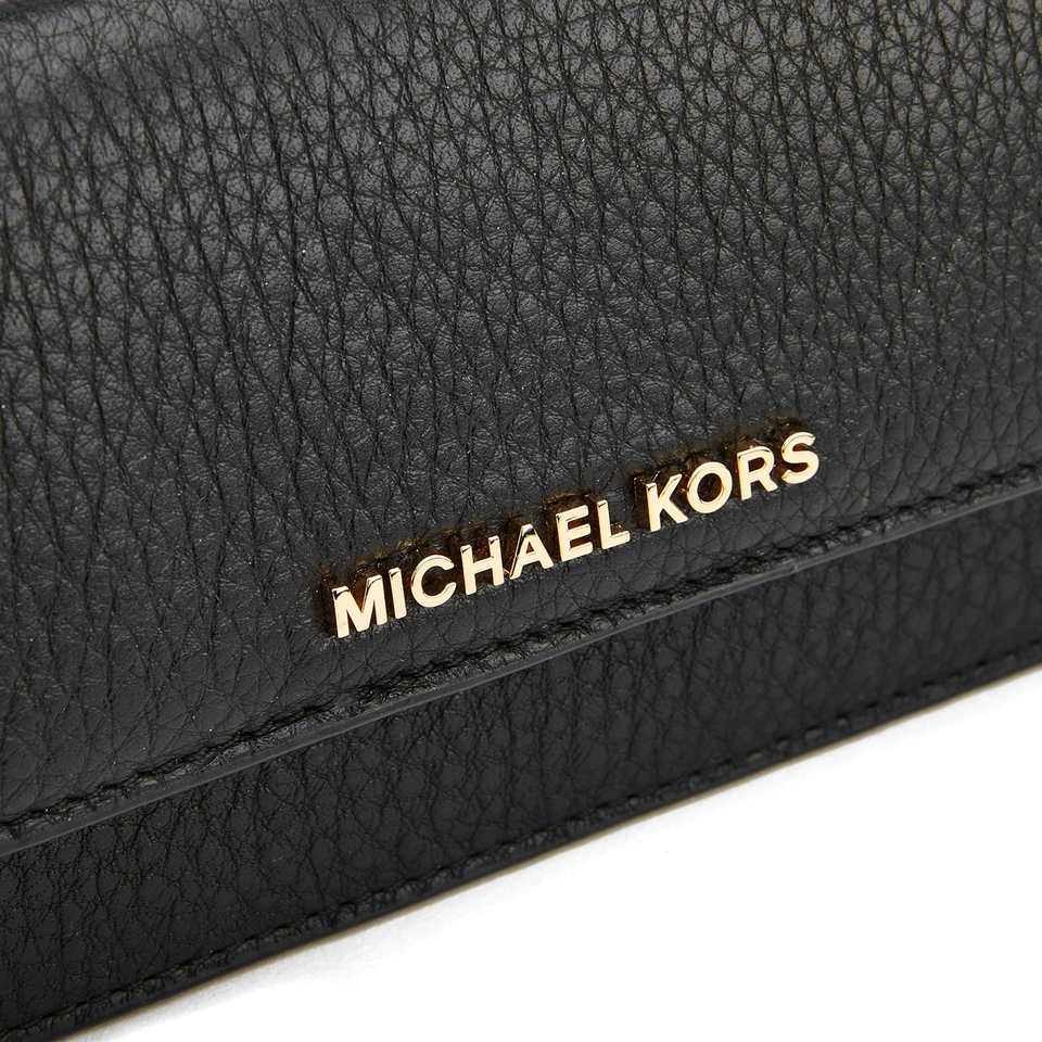 MICHAEL MICHAEL KORS Women's Bedford Large Flat Wallet - Black