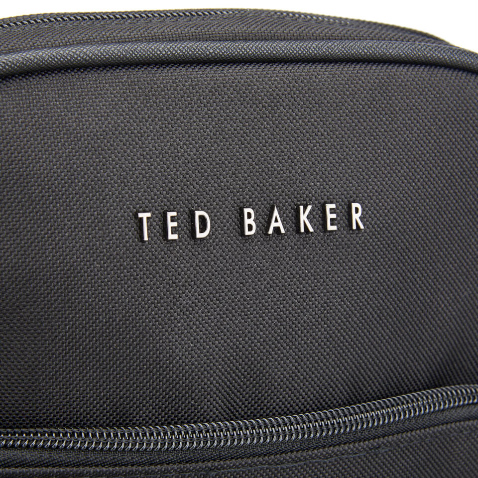 Ted Baker Men's Nail Nylon Flight Bag - Black