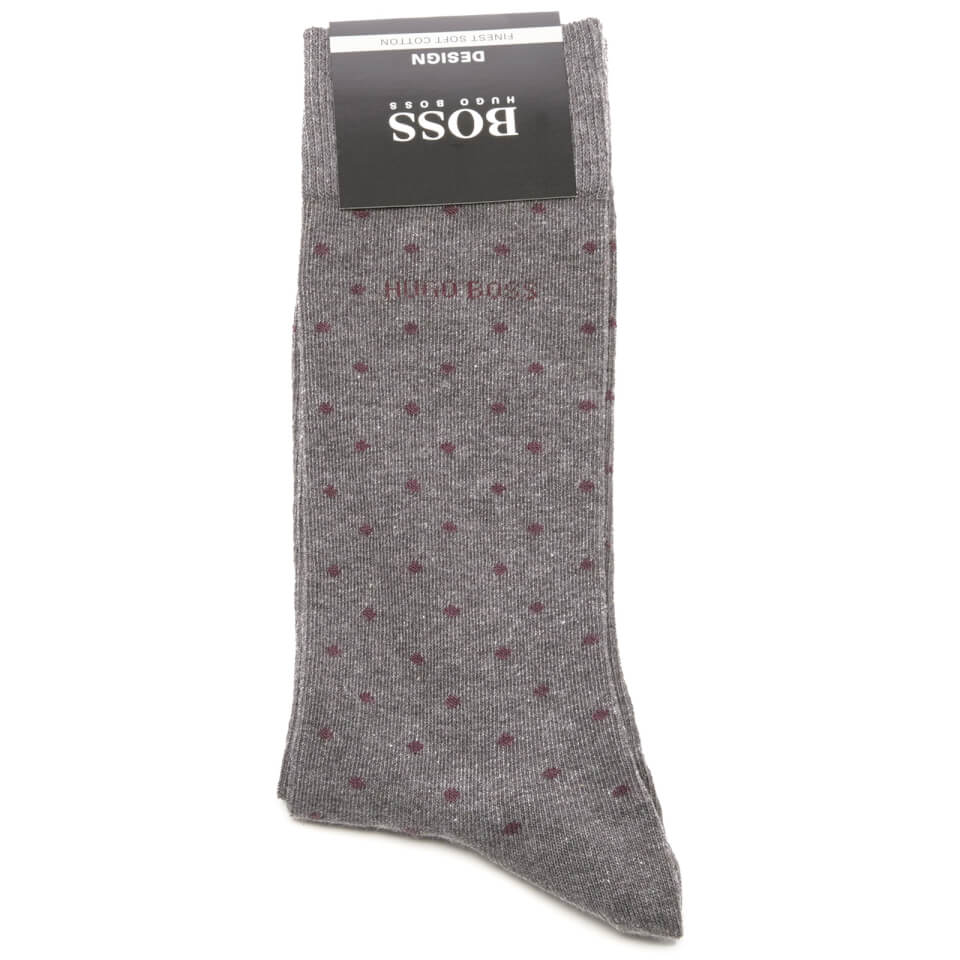 BOSS Hugo Boss Men's 4 Pack Socks - Blue/Grey