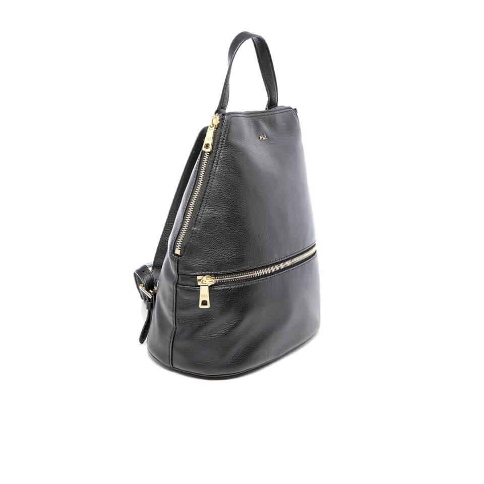 Lauren Ralph Lauren Women's Arley Blaine Medium Backpack - Black