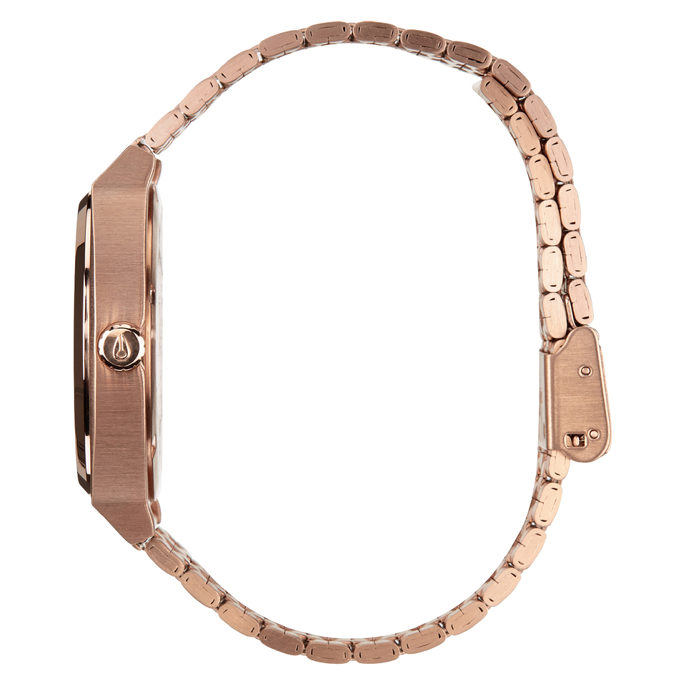 Nixon The Time Teller Watch - Rose Gold