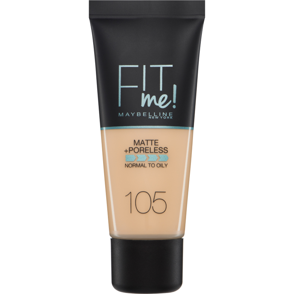 Maybelline Fit Me! Matte and Poreless Foundation 30ml (Various Shades)