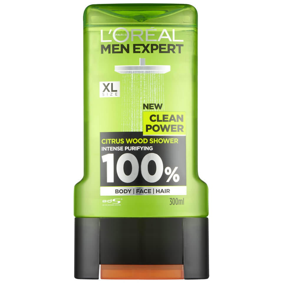 L'Oréal Paris Men Expert Clean Power Shower Gel 300ml