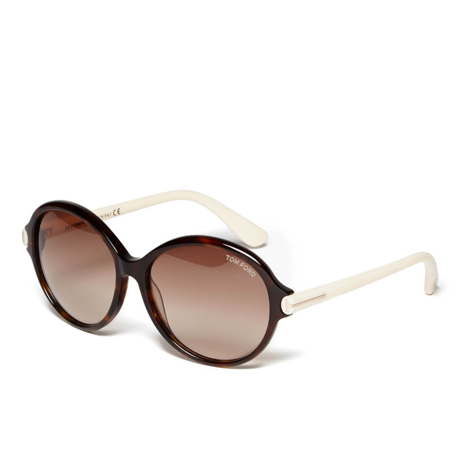Tom Ford Women's Milena Sunglasses - Black/White