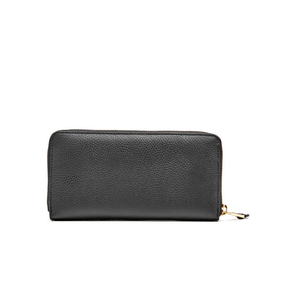 Lauren Ralph Lauren Women's Carrington Zip Wallet - Black