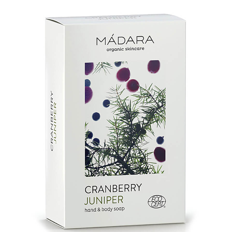 MÁDARA Cranberry & Juniper Hand & Body Soap 150g
