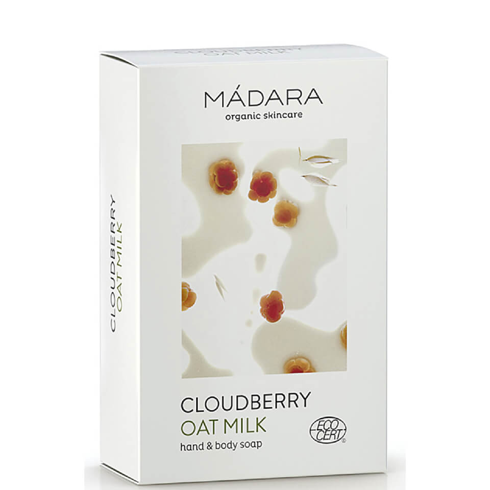 MÁDARA Cloudberry & Oat Milk Hand & Body Soap 150g