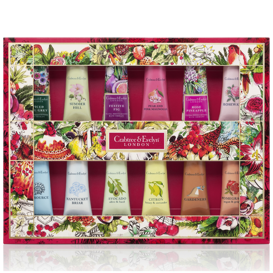 Crabtree & Evelyn Deluxe Hand Therapy Sampler 12x25g