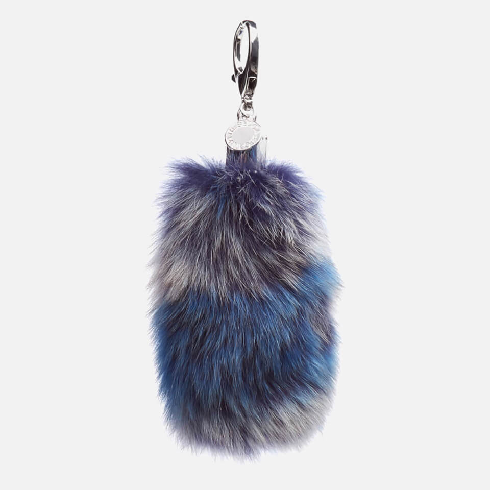 Rebecca Minkoff Women's Fox Tail Bag Charm - Blue Multi