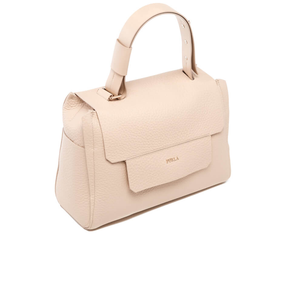 Furla Women's Capriccio Medium Top Handle Bag - Acero