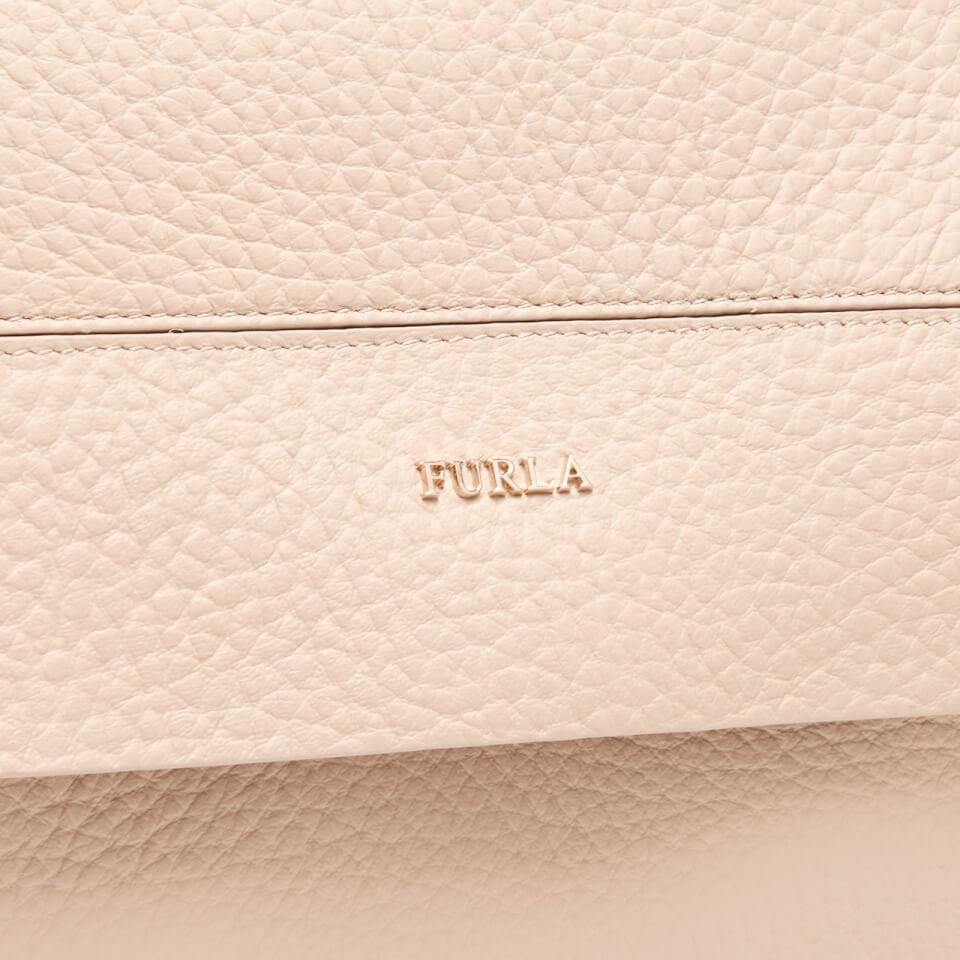 Furla Women's Capriccio Medium Top Handle Bag - Acero