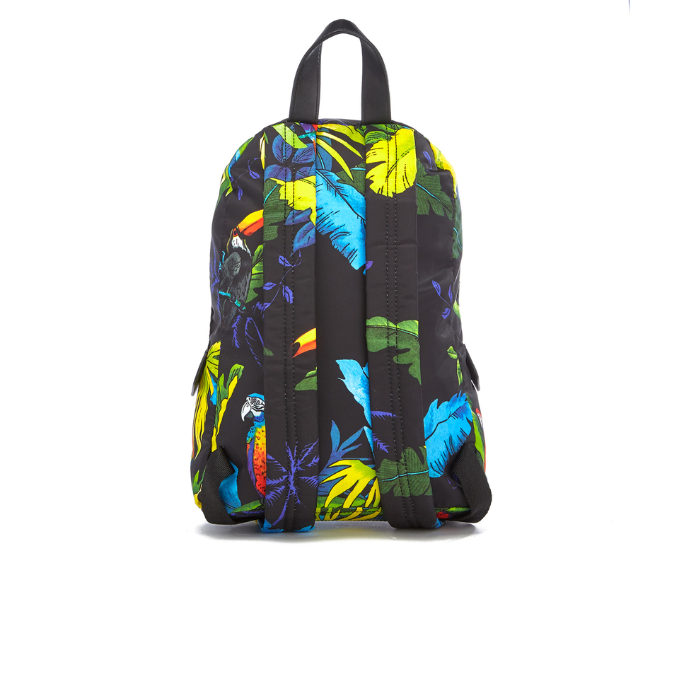 Marc Jacobs Women's Parrot Printed Biker Mini Backpack - Black Multi