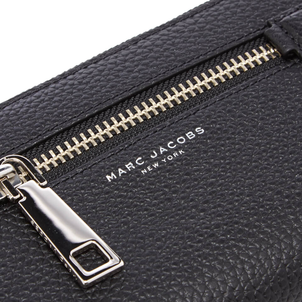 Marc Jacobs Women's Gotham Large Zip Around Leather Purse - Black