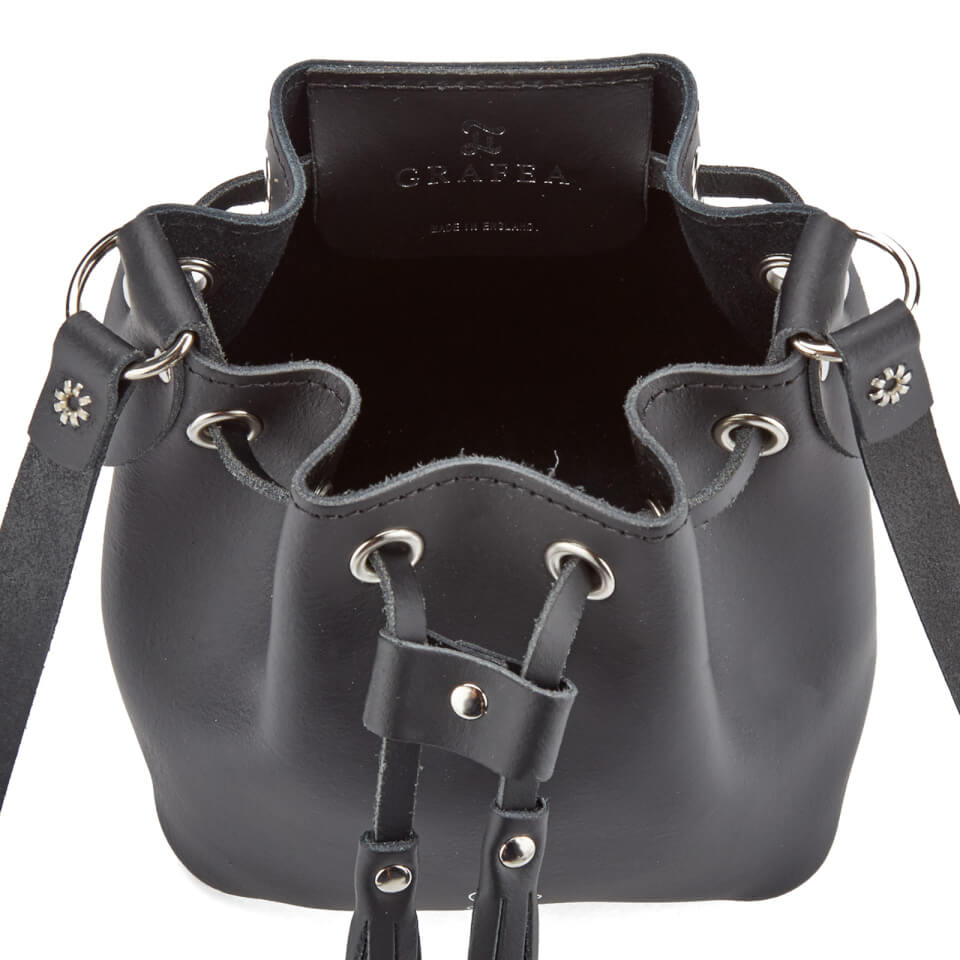Grafea Women's Mini Bucket Bag - Black