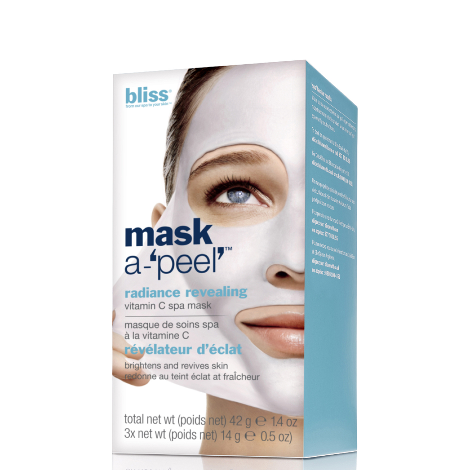 bliss Mask a-'Peel' Radiance Revealing Rubberising Mask