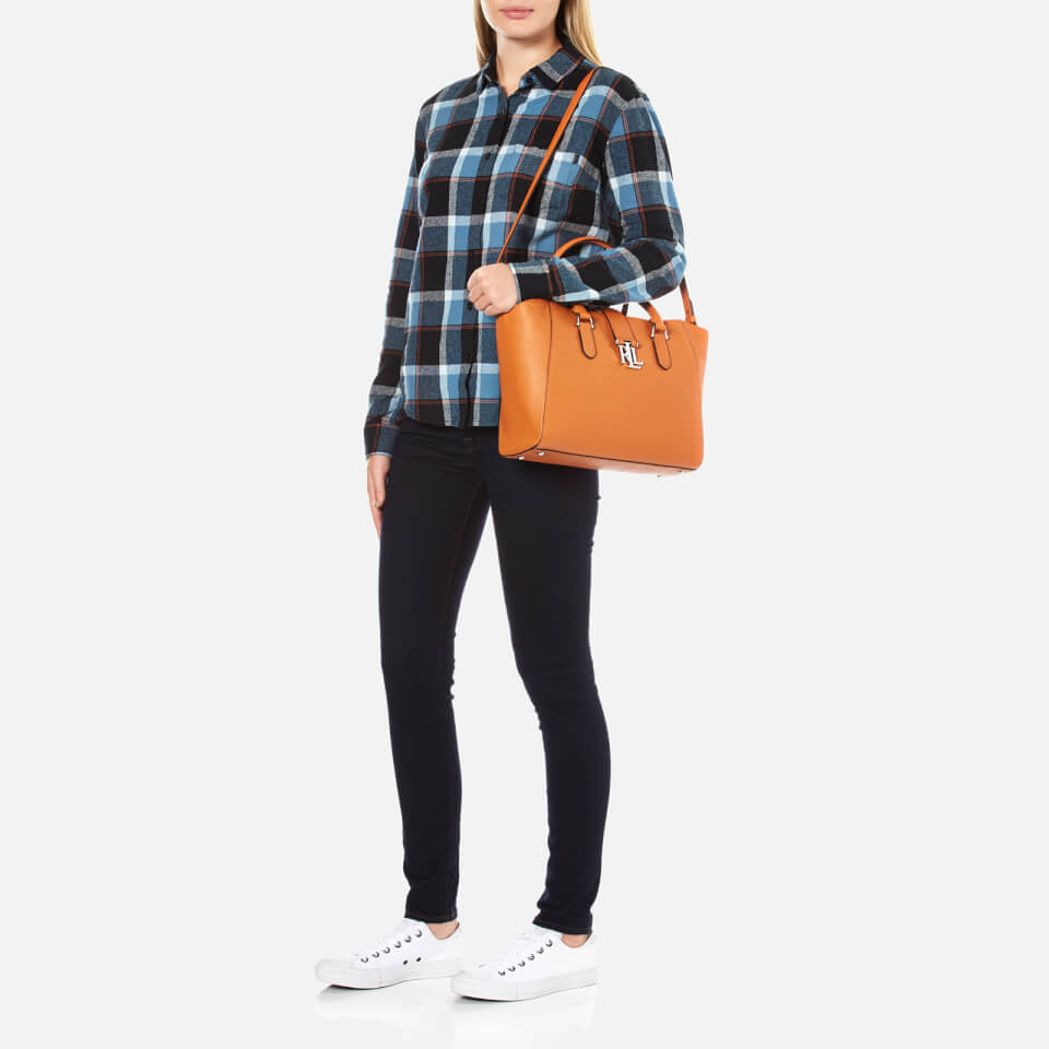 Lauren Ralph Lauren Women's Bethany Shopper Bag - Monarch Orange