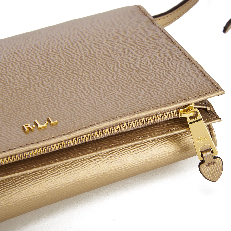 Lauren Ralph Lauren Women's Newbury Cross Body Bag - Gold