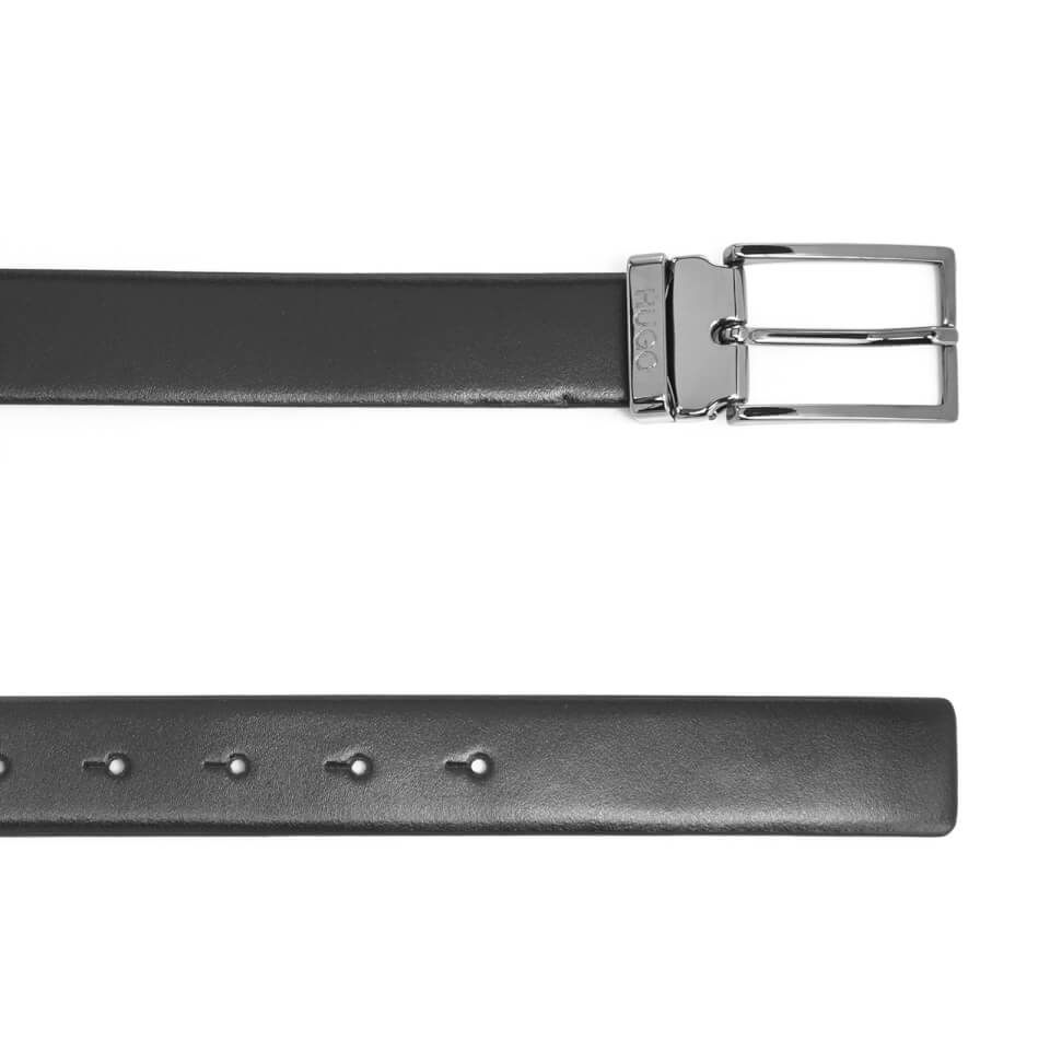 HUGO Men's Reversible Belt Gift Set - Black