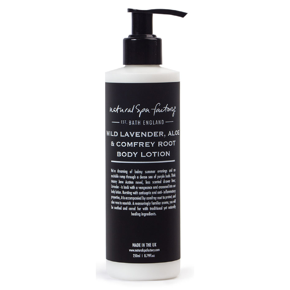 Natural Spa Factory Wild Lavender, Comfrey and Aloe Body Lotion
