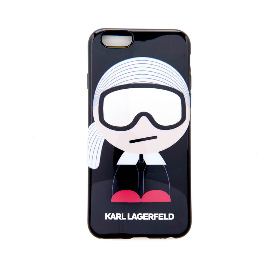 Karl Lagerfeld Women's Kl Ho Ski TPU iPhone 6 Phone Case - Black