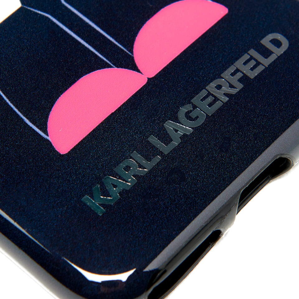 Karl Lagerfeld Women's Kl Ho Ski TPU iPhone 6 Phone Case - Black