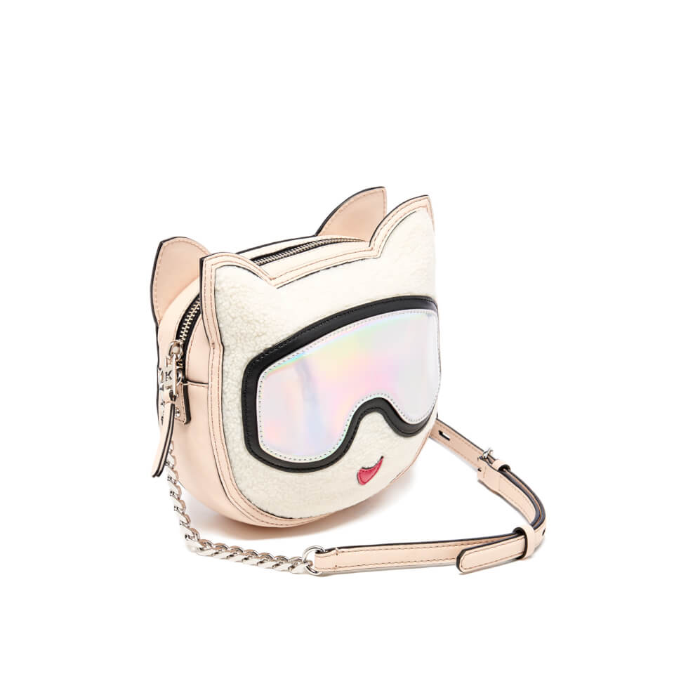 Karl Lagerfeld Women's Choupette Cross Body Bag - Cream