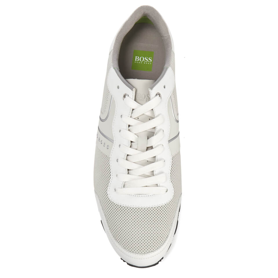 BOSS Green Men's Parkour Run Trainers - White