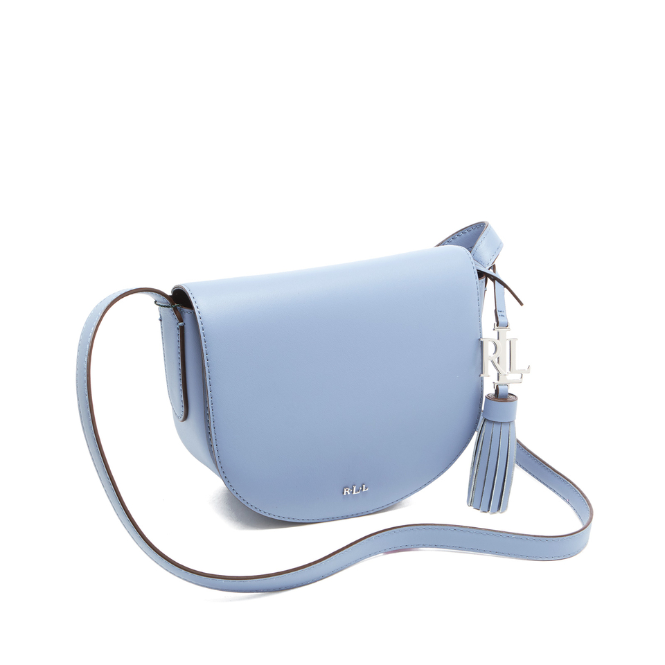Lauren Ralph Lauren Women's Dryden Caley Mini Saddle Bag - Blue Mist/Marine