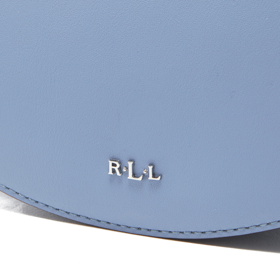 Lauren Ralph Lauren Women's Dryden Caley Mini Saddle Bag - Blue Mist/Marine