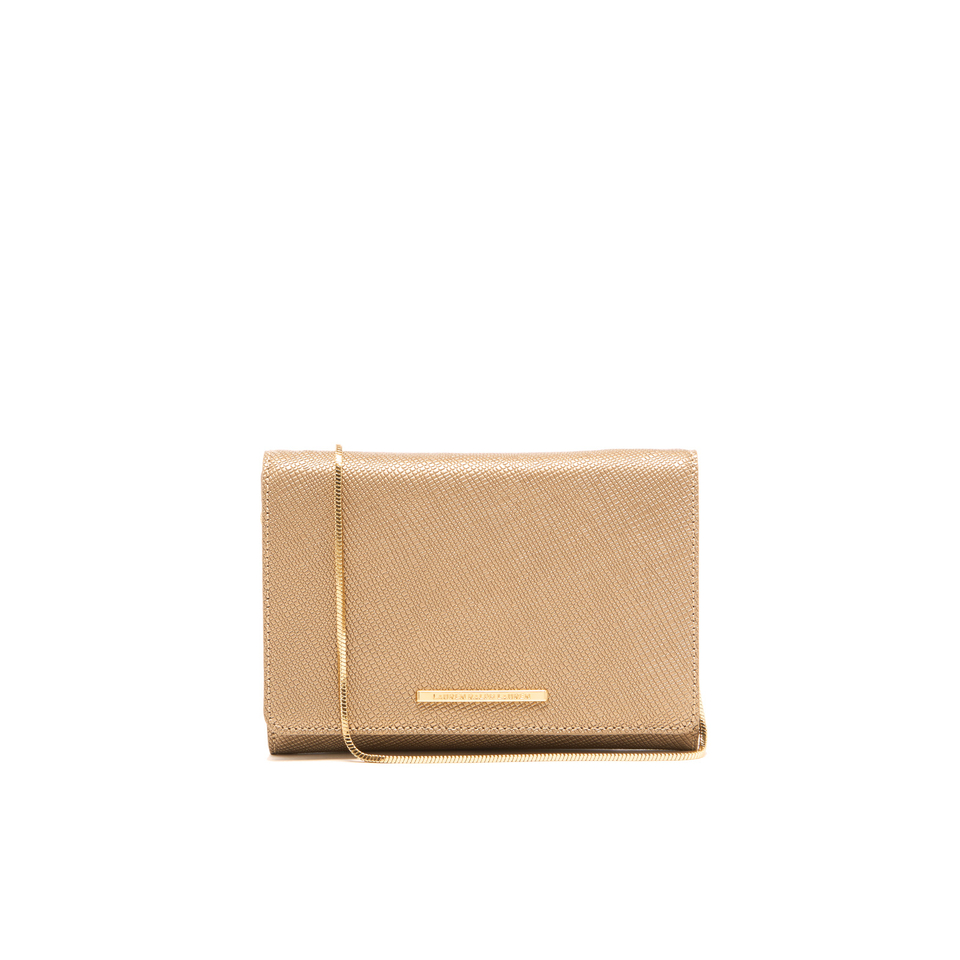 Lauren Ralph Lauren Women's Darlington Delaney Clutch Bag - Gold Leaf