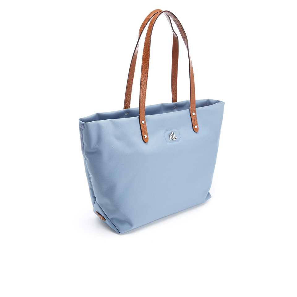 Lauren Ralph Lauren Women's Bainbridge Nylon Tote Bag - Blue Mist
