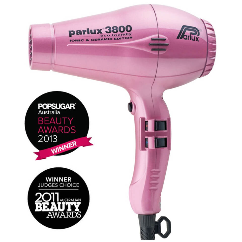 Parlux 3800 Eco Friendly Hair Dryer 2100W - Pink