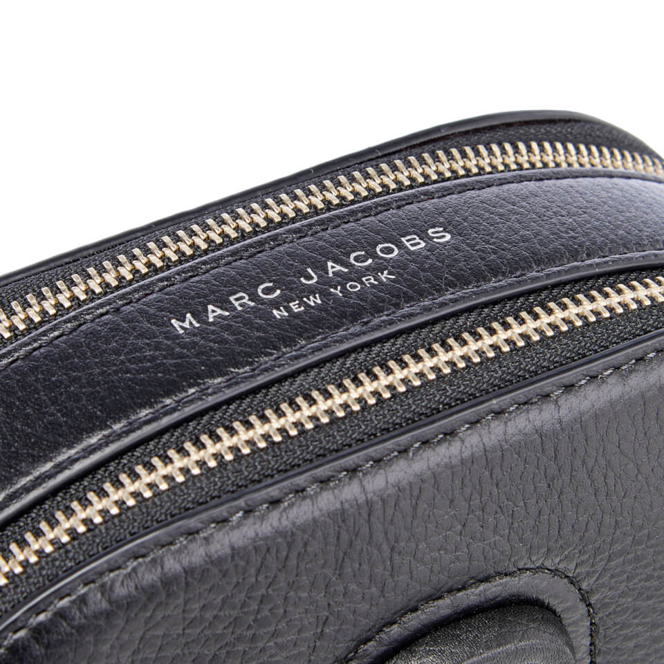 Marc Jacobs Women's Shutter Leather Shoulder Cross Body Bag - Black